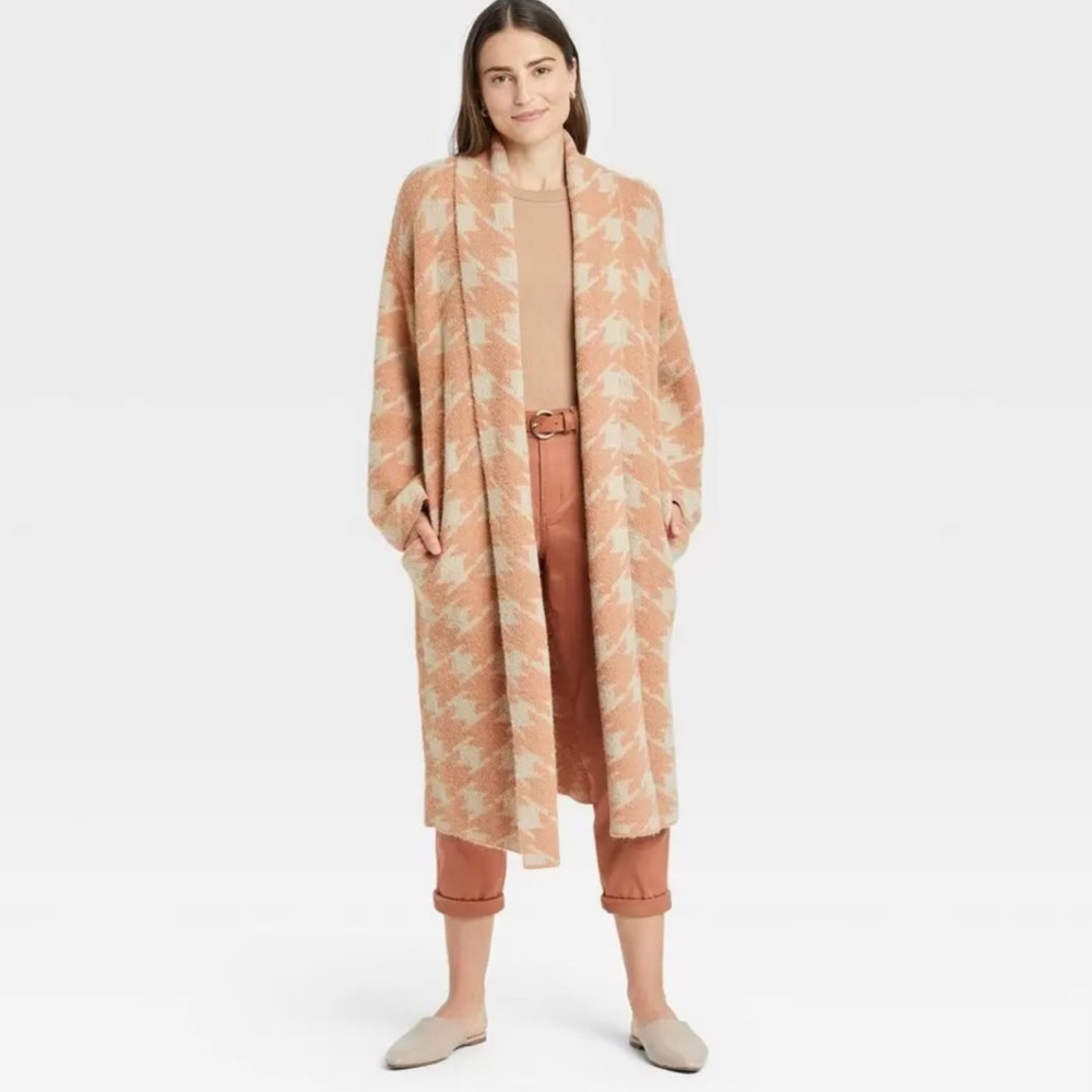 COPY - Houndstooth duster